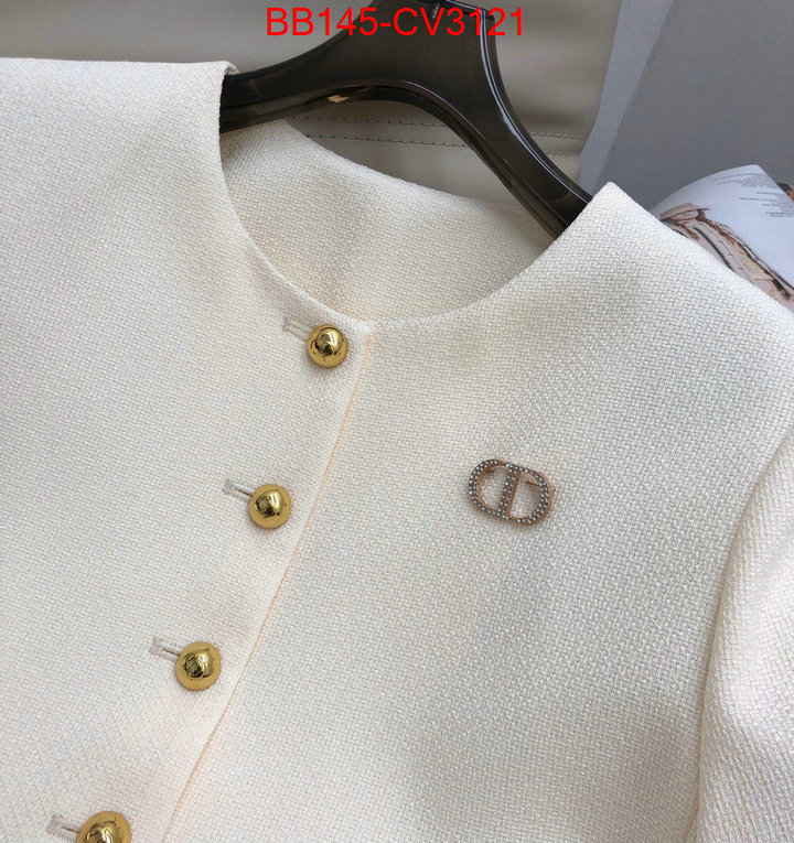 Clothing-Dior luxury cheap replica ID: CV3121 $: 145USD