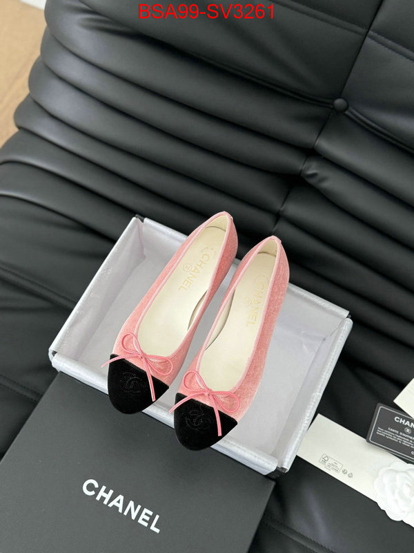 Women Shoes-Chanel copy aaaaa ID: SV3261 $: 99USD
