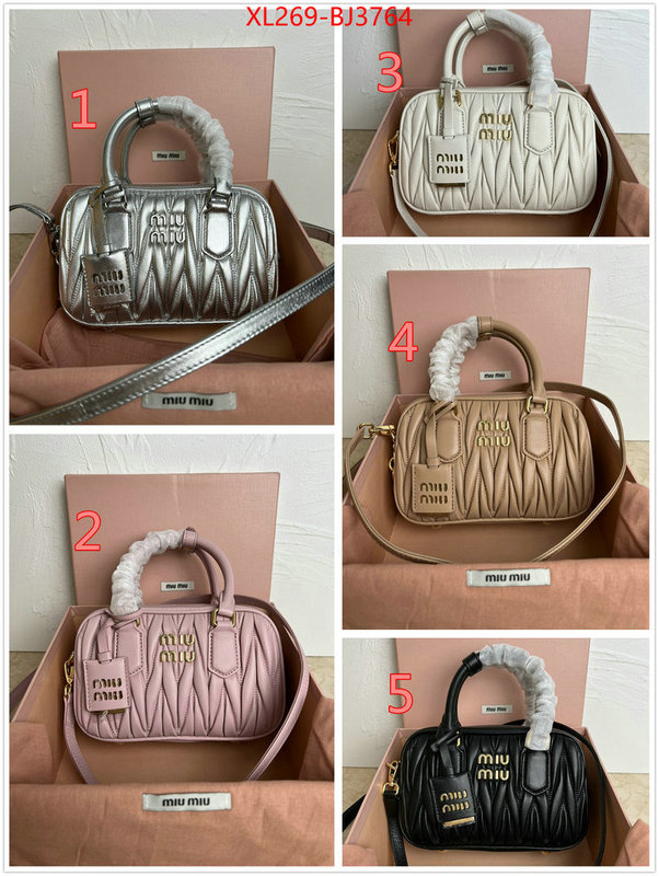 Miu Miu Bags(TOP)-Handbag- aaaaa ID: BJ3764 $: 269USD,