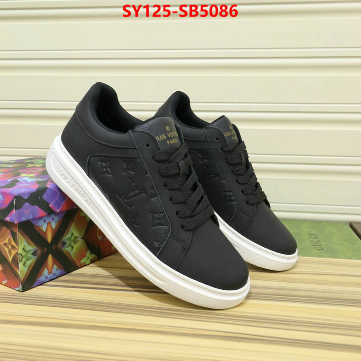 Men Shoes-LV customize best quality replica ID: SB5086 $: 125USD