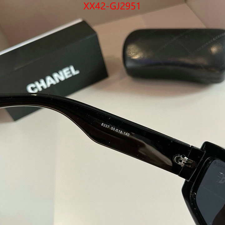 Glasses-Chanel luxury fashion replica designers ID: GJ2951 $: 42USD