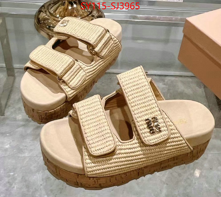 Women Shoes-Miu Miu what best replica sellers ID: SJ3965 $: 115USD