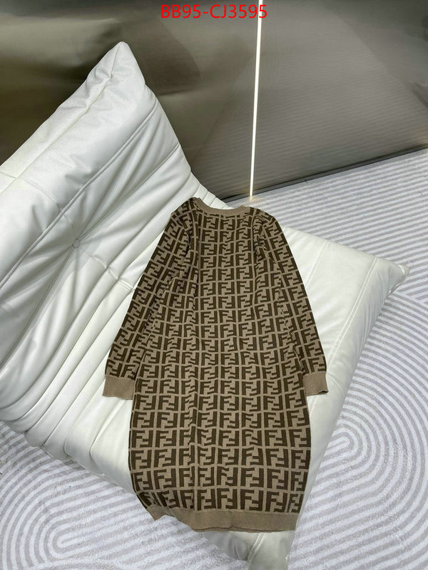 Clothing-Fendi copy ID: CJ3595 $: 95USD