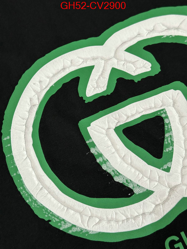 Clothing-Gucci designer replica ID: CV2900 $: 52USD