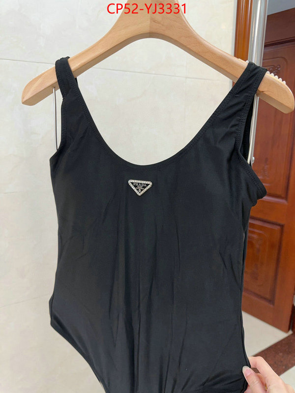 Swimsuit-Prada luxury fashion replica designers ID: YJ3331 $: 52USD