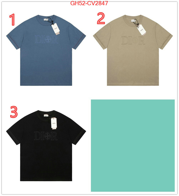 Clothing-Dior where to buy the best replica ID: CV2847 $: 52USD