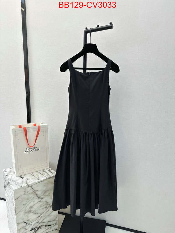 Clothing-Alexander Mcqueen where to buy fakes ID: CV3033 $: 129USD