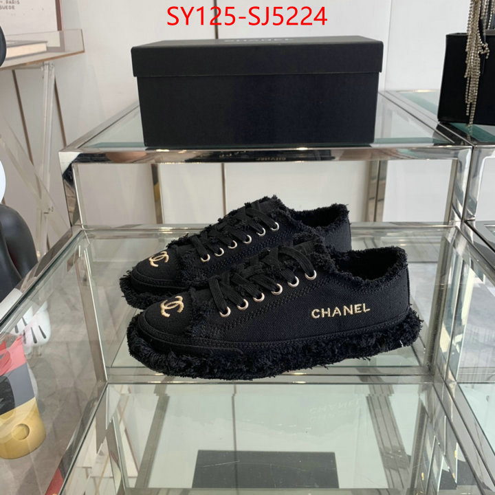 Women Shoes-Chanel best replica 1:1 ID: SJ5224 $: 125USD