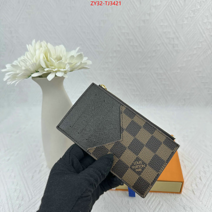 LV Bags(4A)-Wallet replica sale online ID: TJ3421 $: 32USD,