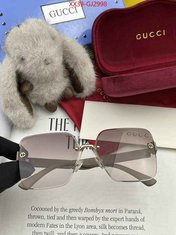 Glasses-Gucci replica aaaaa designer ID: GJ2998 $: 39USD