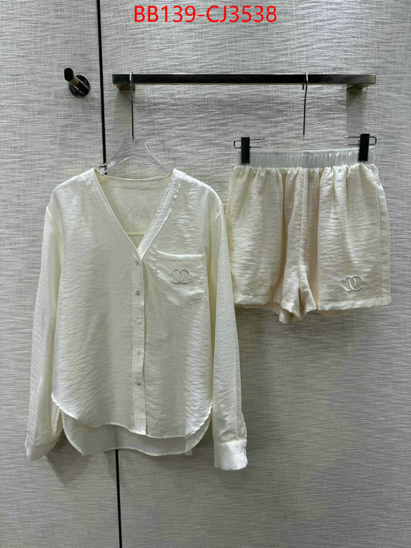 Clothing-Chanel wholesale designer shop ID: CJ3538 $: 139USD