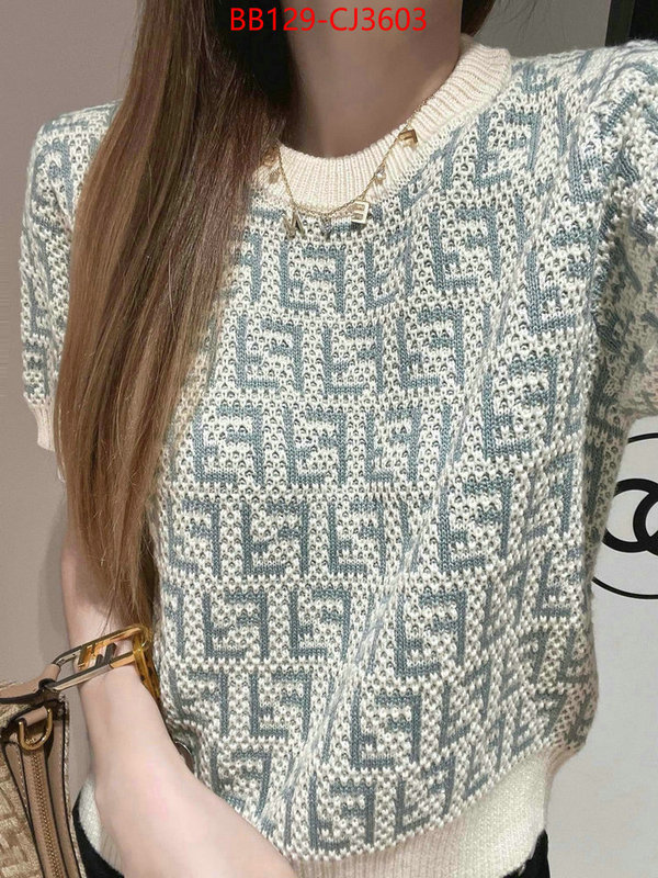 Clothing-Fendi perfect replica ID: CJ3603 $: 129USD
