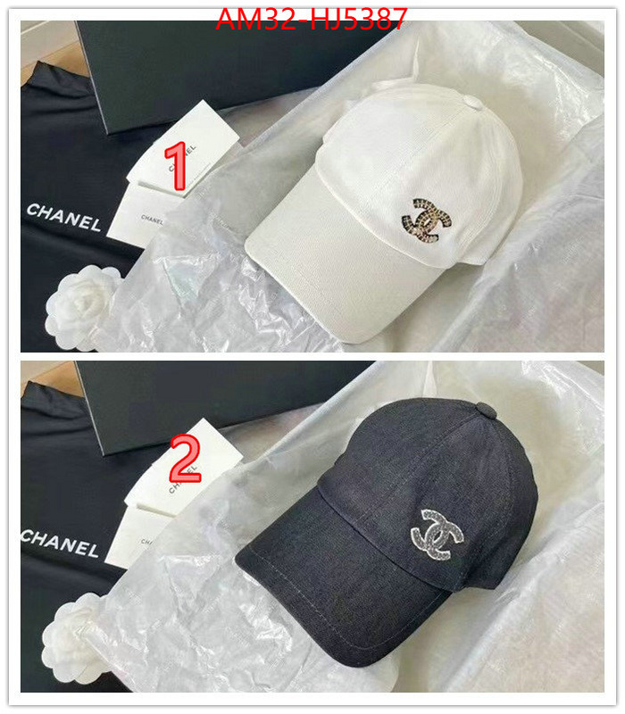 Cap (Hat)-Chanel replica shop ID: HJ5387 $: 32USD