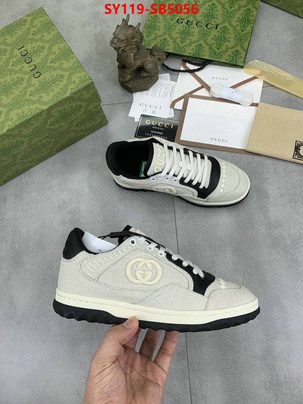 Men Shoes-Gucci best quality fake ID: SB5056 $: 119USD