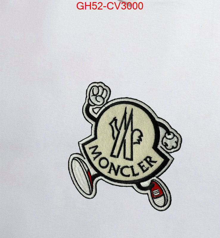 Clothing-Moncler 2024 perfect replica designer ID: CV3000 $: 52USD
