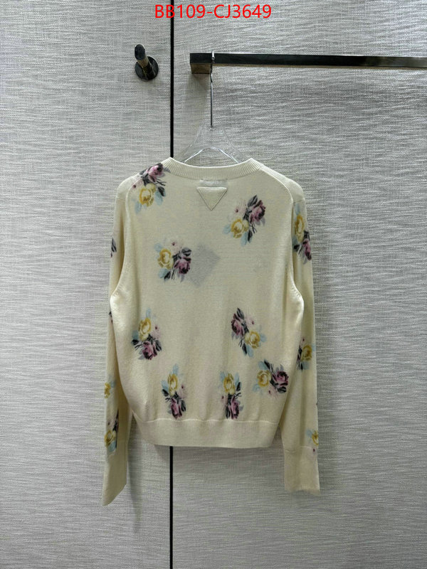 Clothing-Prada high-end designer ID: CJ3649 $: 109USD