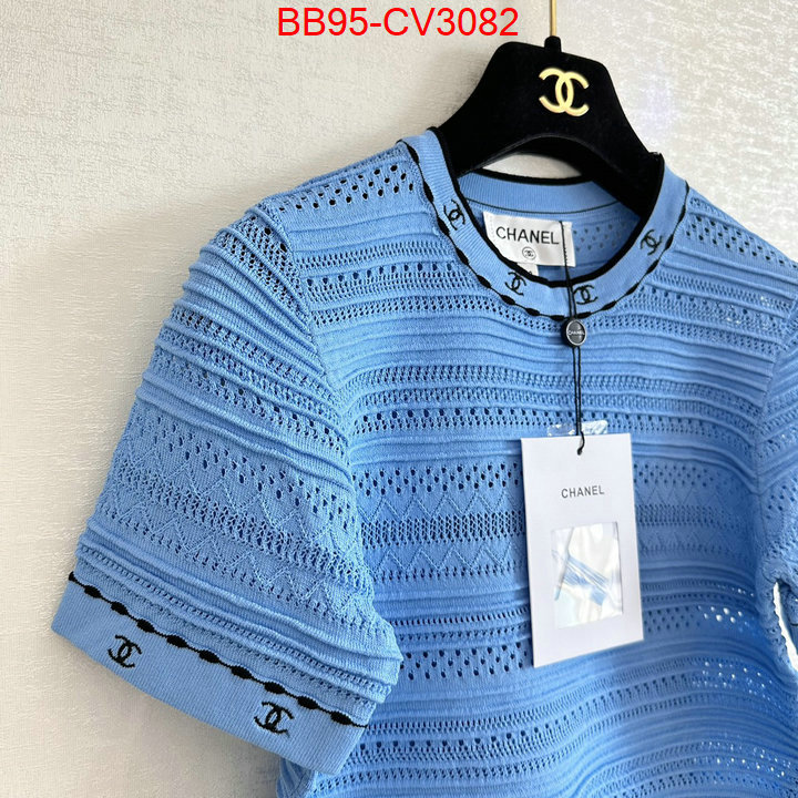 Clothing-Chanel top ID: CV3082 $: 95USD