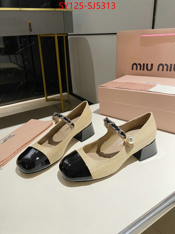 Women Shoes-Miu Miu customize the best replica ID: SJ5313 $: 125USD