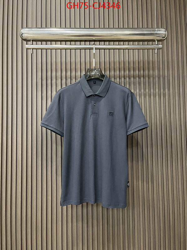 Clothing-Fendi perfect quality designer replica ID: CJ4346 $: 75USD