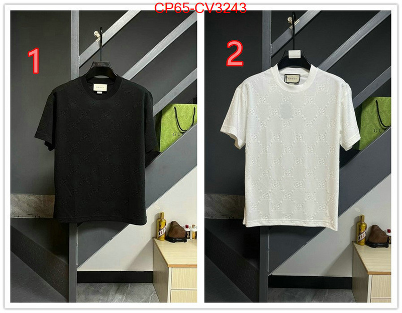 Clothing-Gucci replica wholesale ID: CV3243 $: 65USD