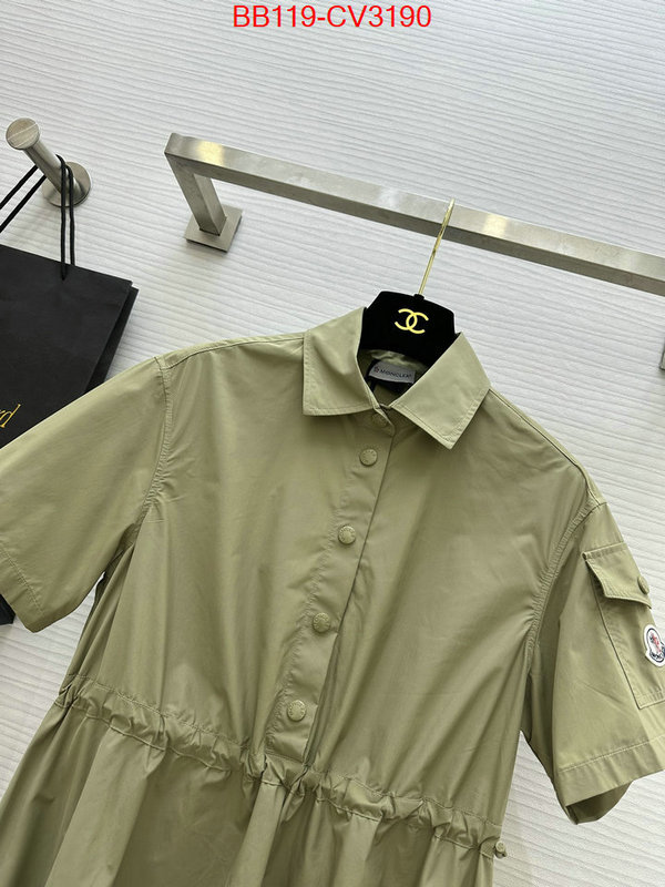 Clothing-Moncler buy best high-quality ID: CV3190 $: 119USD