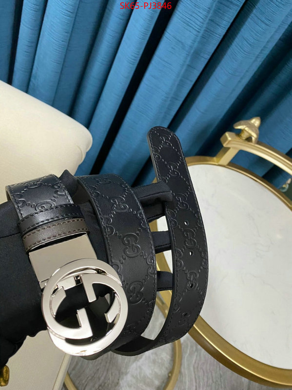 Belts-Gucci fake high quality ID: PJ3846 $: 65USD