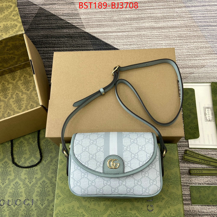 Gucci Bags(TOP)-Crossbody- how to start selling replica ID: BJ3708 $: 189USD,