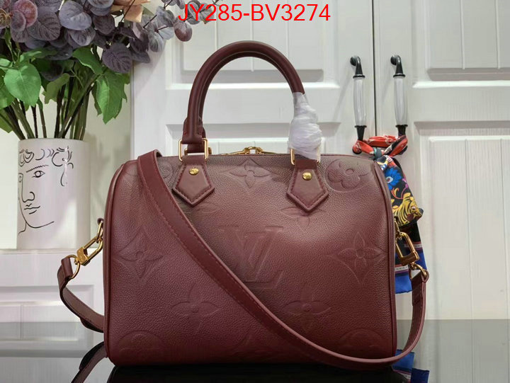 LV Bags(TOP)-Speedy- sellers online ID: BV3274 $: 285USD,