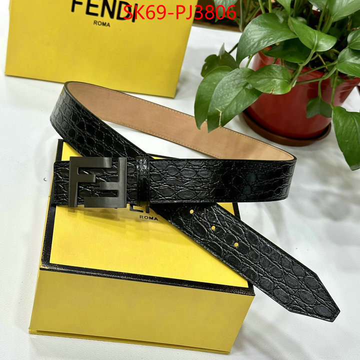 Belts-Fendi best quality designer ID: PJ3806 $: 69USD