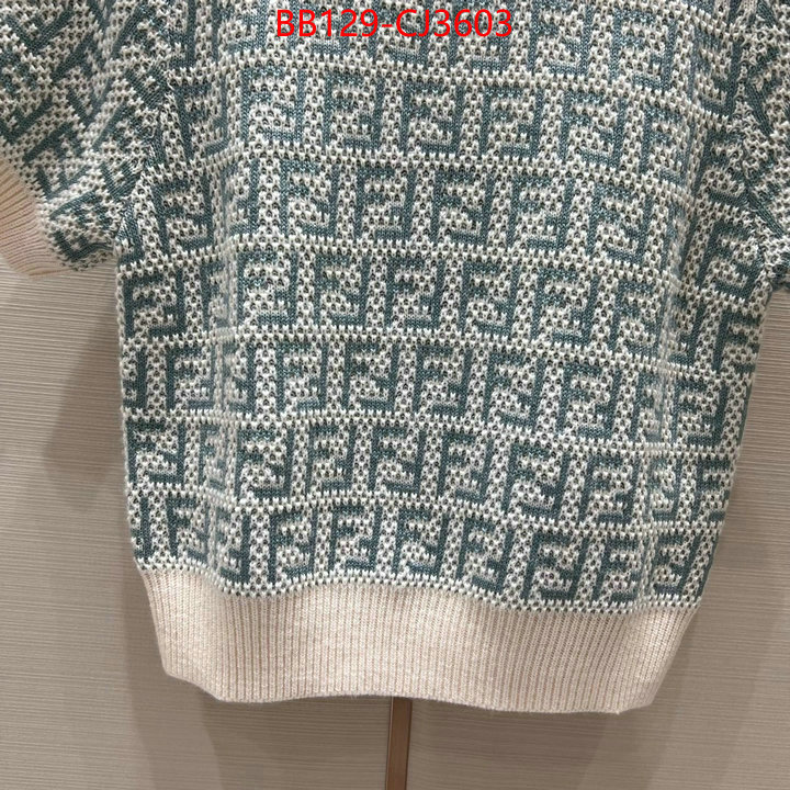 Clothing-Fendi perfect replica ID: CJ3603 $: 129USD