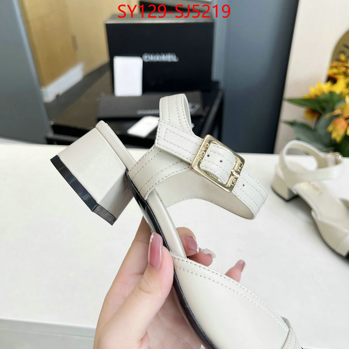 Women Shoes-Chanel what is a 1:1 replica ID: SJ5219 $: 129USD