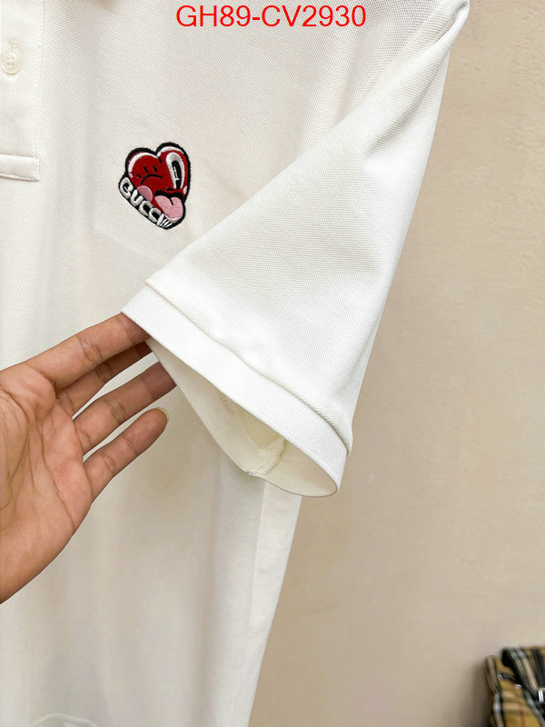 Clothing-Gucci replica 2024 perfect luxury ID: CV2930 $: 89USD