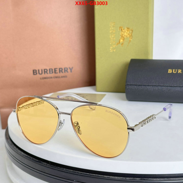 Glasses-Burberry designer ID: GB3003 $: 65USD