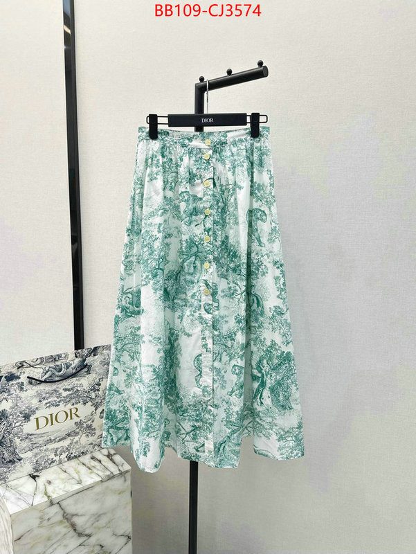 Clothing-Dior top fake designer ID: CJ3574 $: 109USD