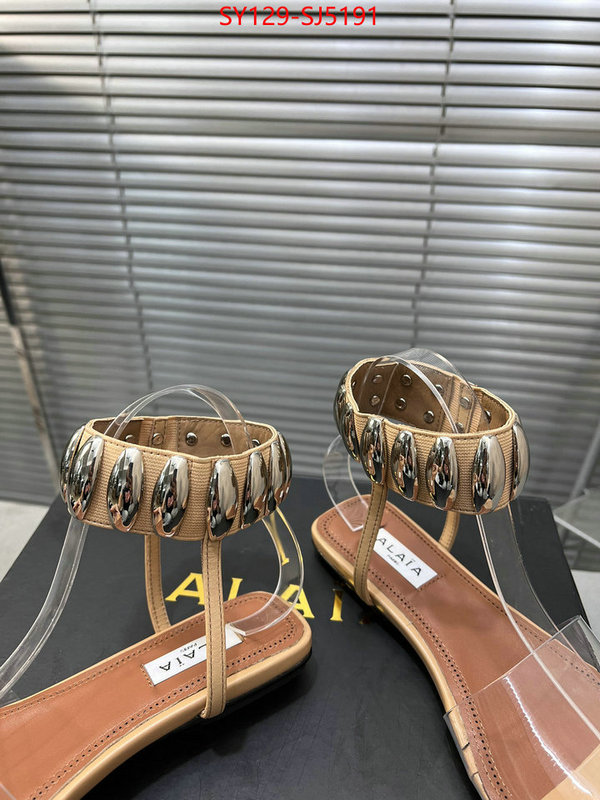 Women Shoes-ALAIA aaaaa+ replica designer ID: SJ5191 $: 129USD