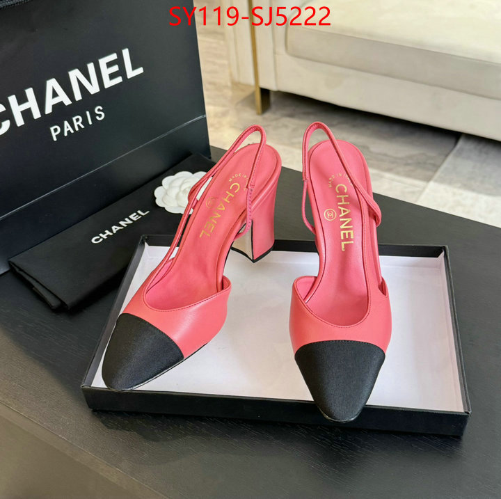 Women Shoes-Chanel we offer ID: SJ5222 $: 119USD