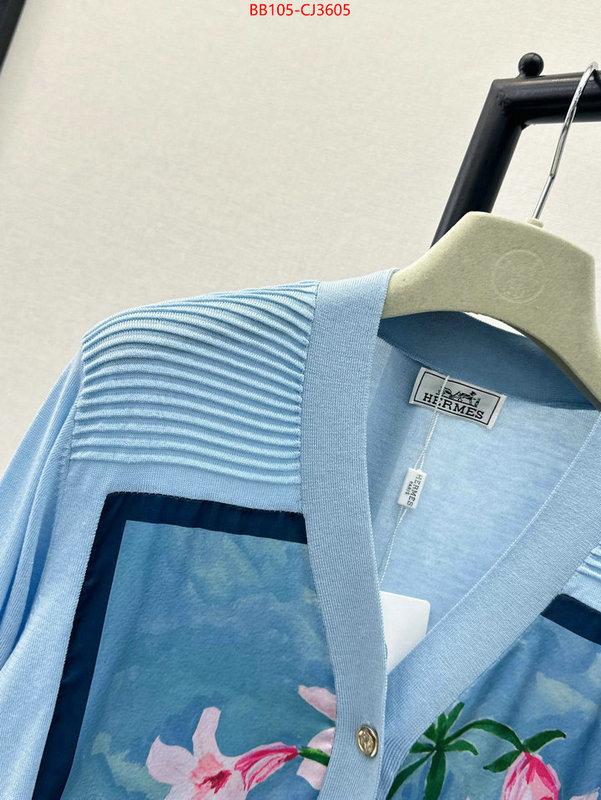 Clothing-Hermes best quality fake ID: CJ3605 $: 105USD