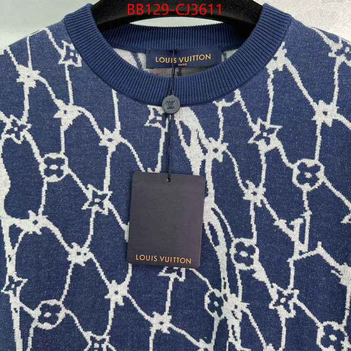 Clothing-LV replica designer ID: CJ3611 $: 129USD