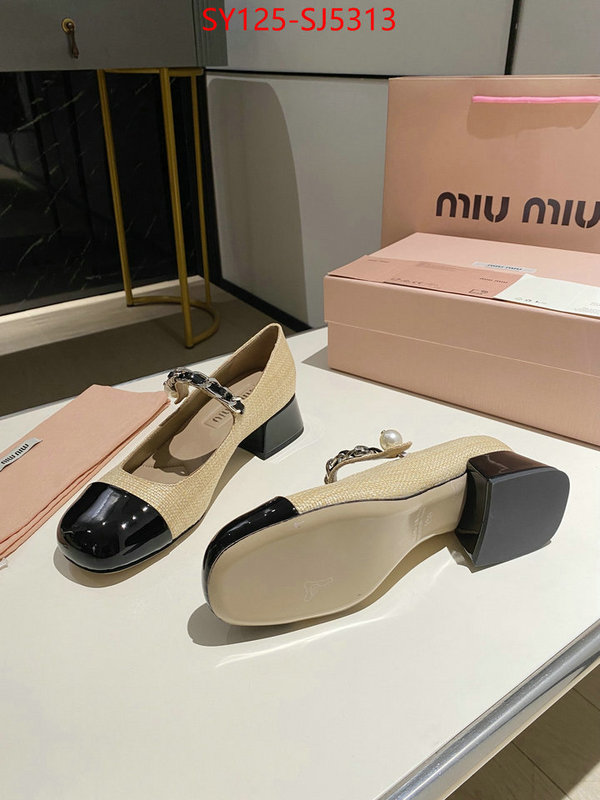 Women Shoes-Miu Miu customize the best replica ID: SJ5313 $: 125USD