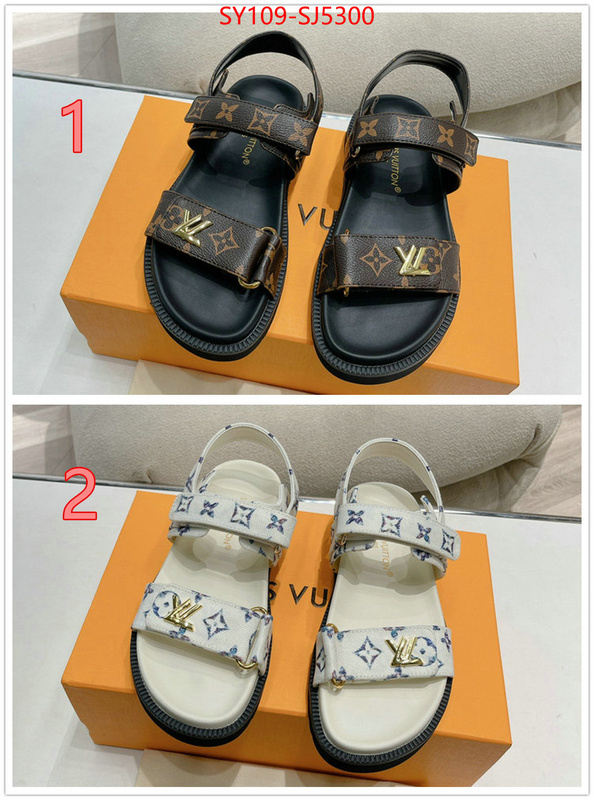 Women Shoes-LV high-end designer ID: SJ5300 $: 109USD