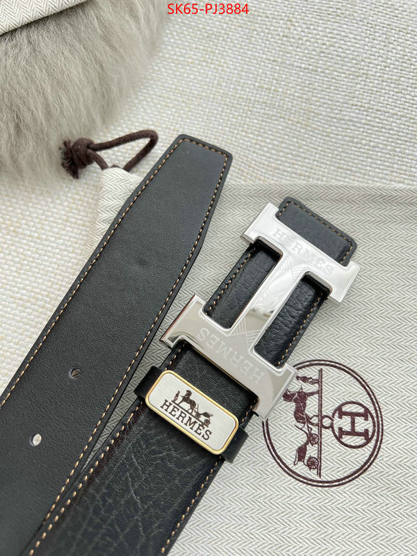 Belts-Hermes best quality fake ID: PJ3884 $: 65USD