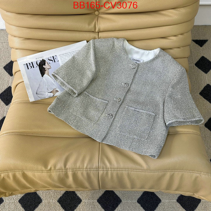 Clothing-Chanel what is aaaaa quality ID: CV3076 $: 165USD