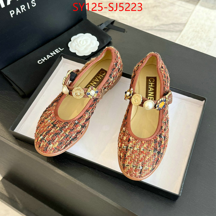 Women Shoes-Chanel where to buy replicas ID: SJ5223 $: 125USD