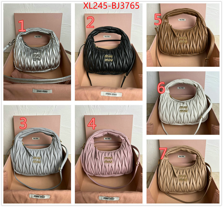 Miu Miu Bags(TOP)-Handbag- buy 1:1 ID: BJ3765 $: 245USD,