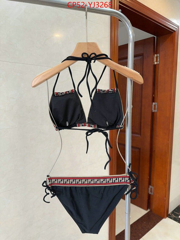 Swimsuit-Fendi wholesale replica shop ID: YJ3268 $: 52USD