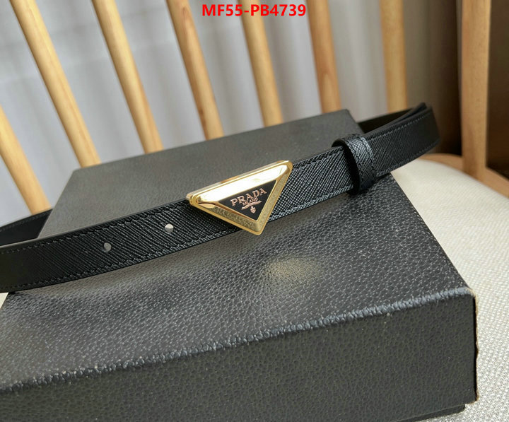 Belts-Prada 1:1 replica ID: PB4739 $: 55USD