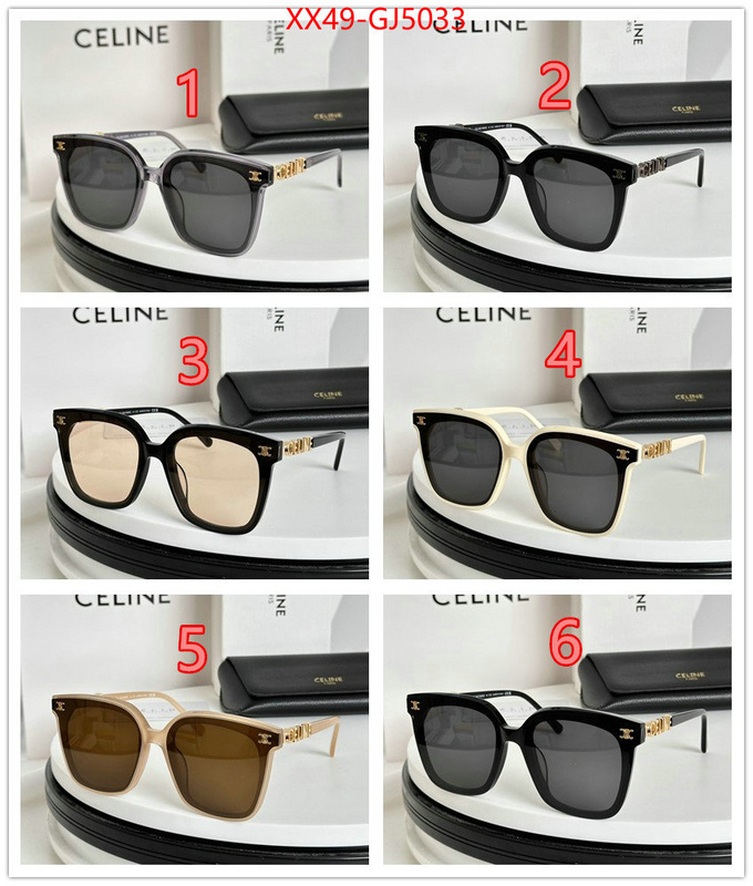 Glasses-CELINE top brands like ID: GJ5033 $: 49USD