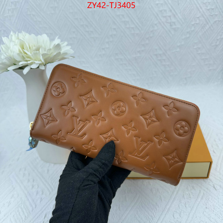 LV Bags(4A)-Wallet replicas buy special ID: TJ3405 $: 42USD,