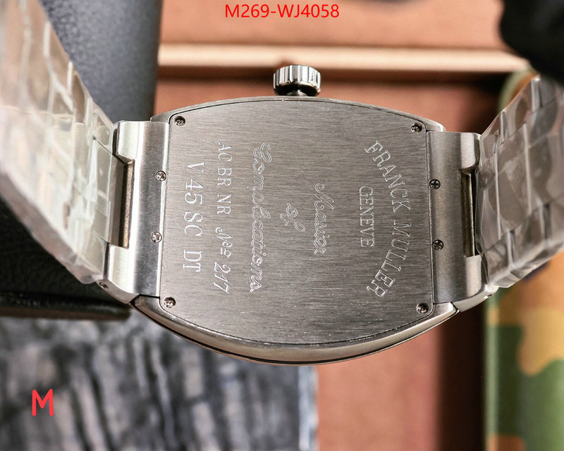 Watch(TOP)-Franck Muller high quality aaaaa replica ID: WJ4058 $: 269USD