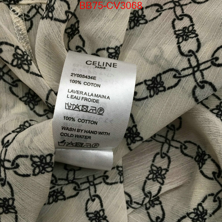 Clothing-Celine 2024 luxury replicas ID: CV3068 $: 75USD